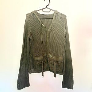 HOODED KNIT CARDIGAN on Zara for 49.90 USD